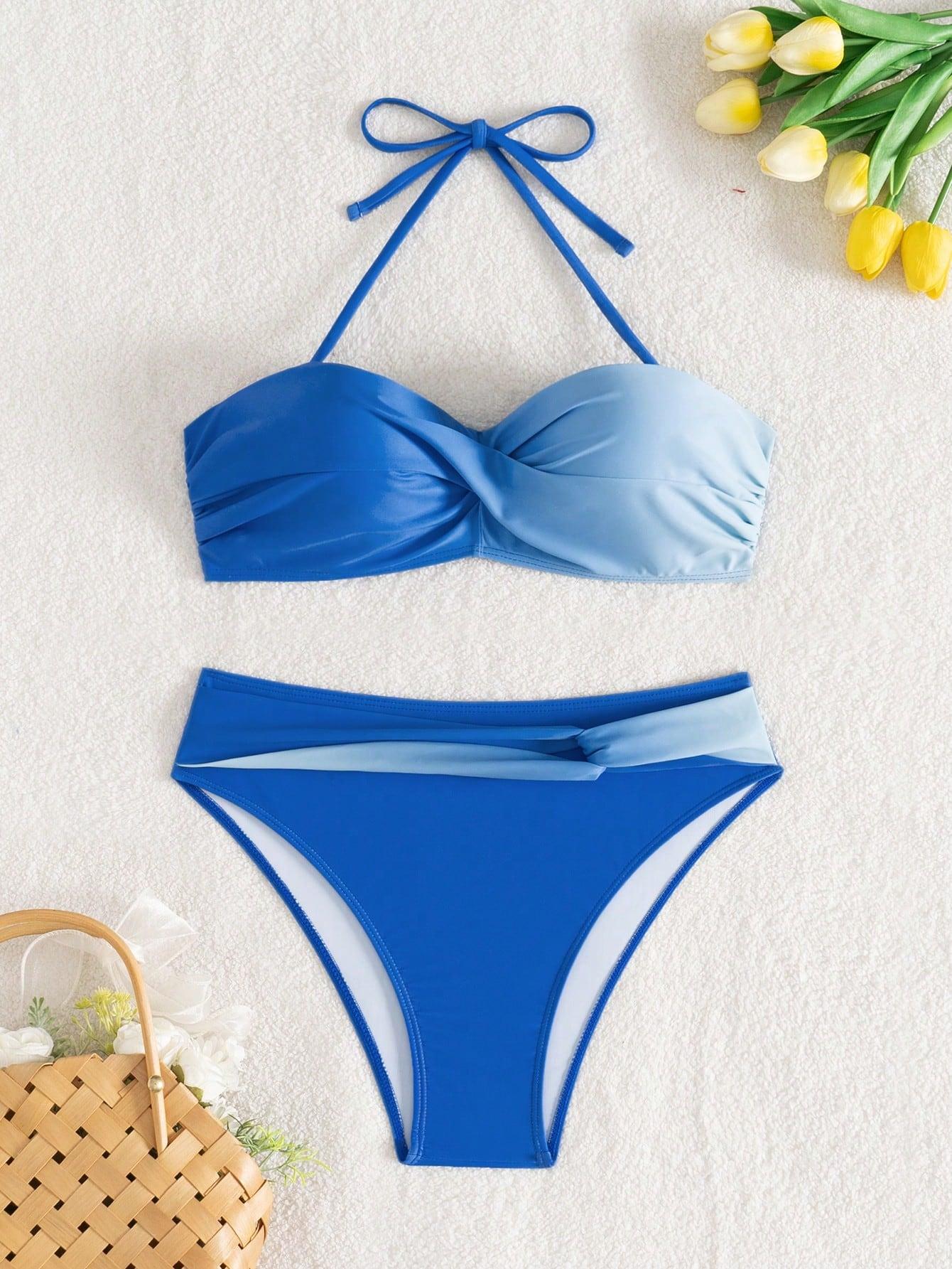 dwuczęściowy kostium kąpielowy bikini