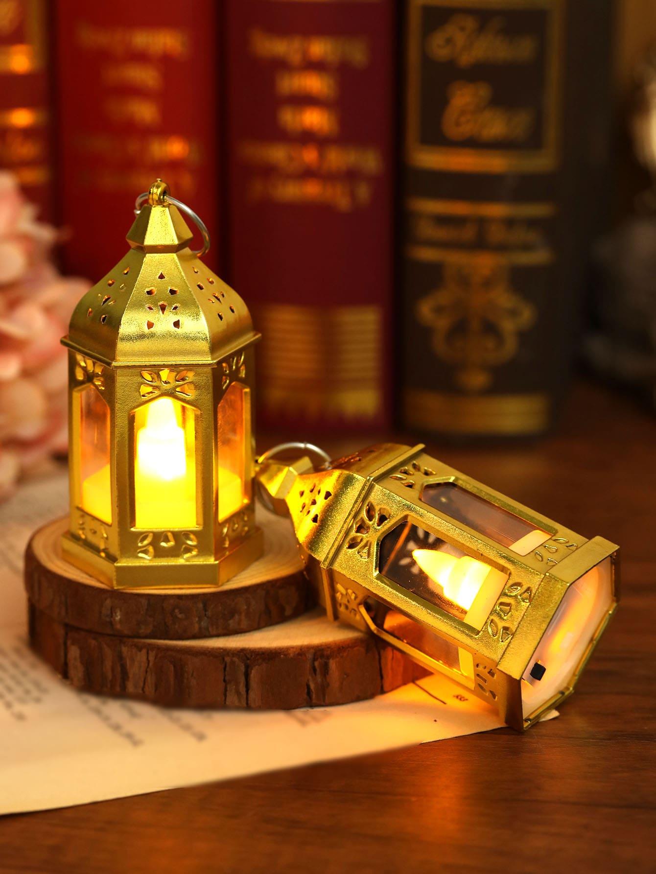 ZŁOTY LAMPION DEKORACJA