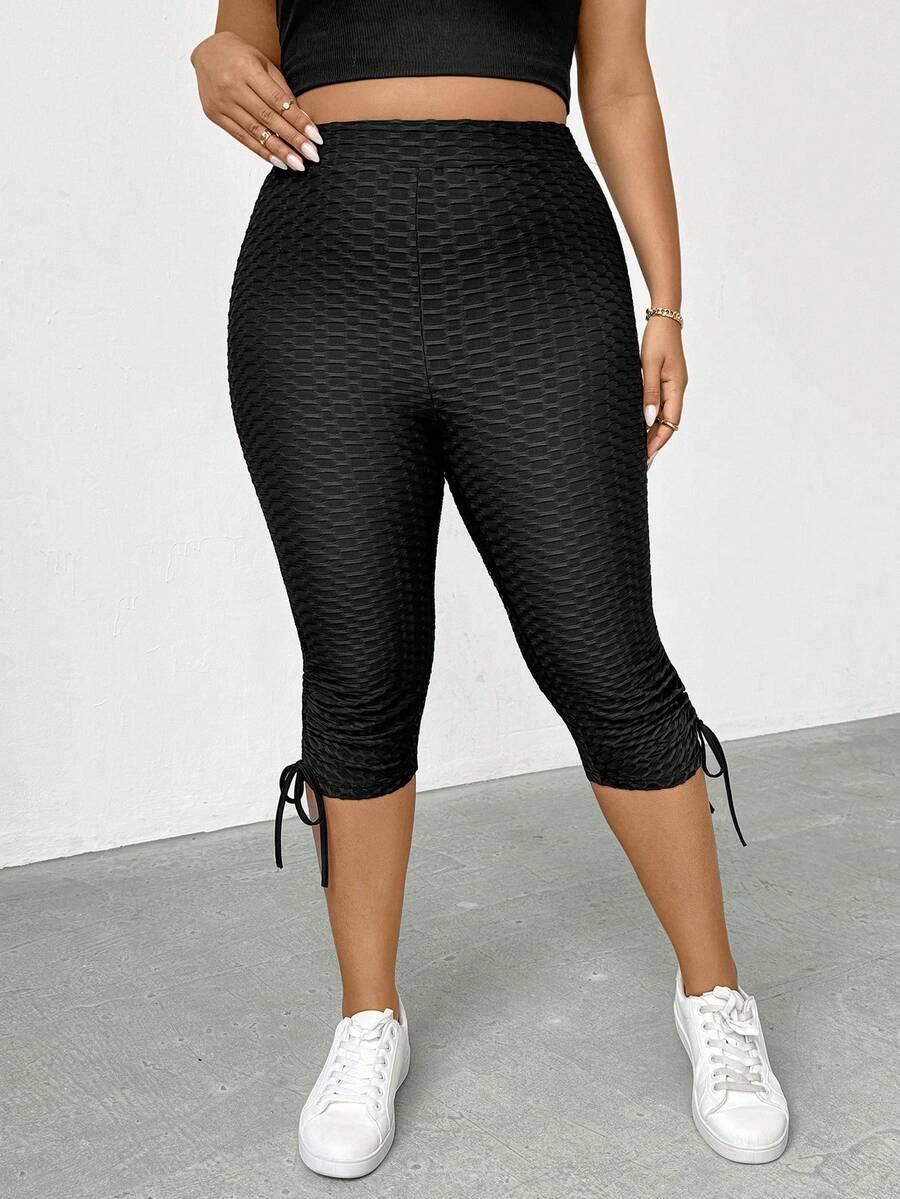 CZARNE LEGGINSY WYSOKI STAN