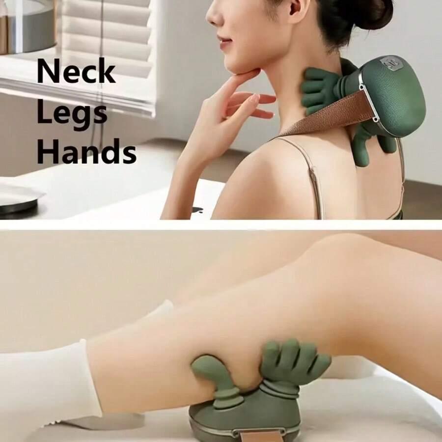 zielony masażer USB