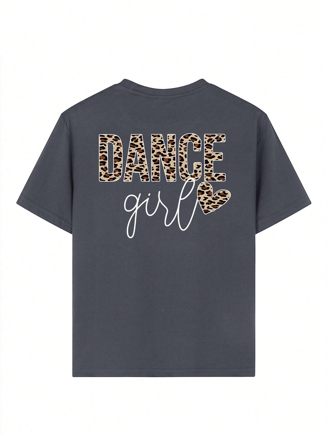 SZARY T-SHIRT NADRUK