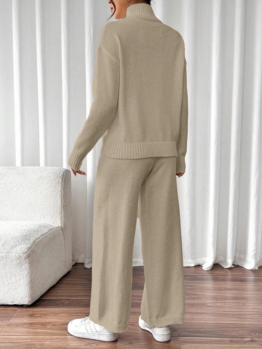 sweter spodnie komplet