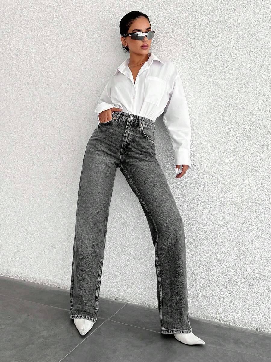 JEANSY WYSOKI STAN 