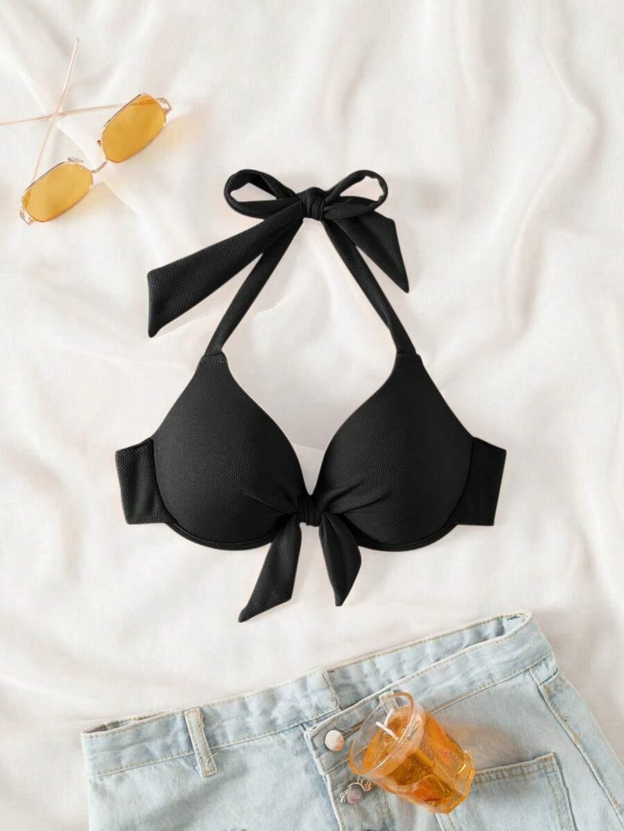 czarna góra od bikini