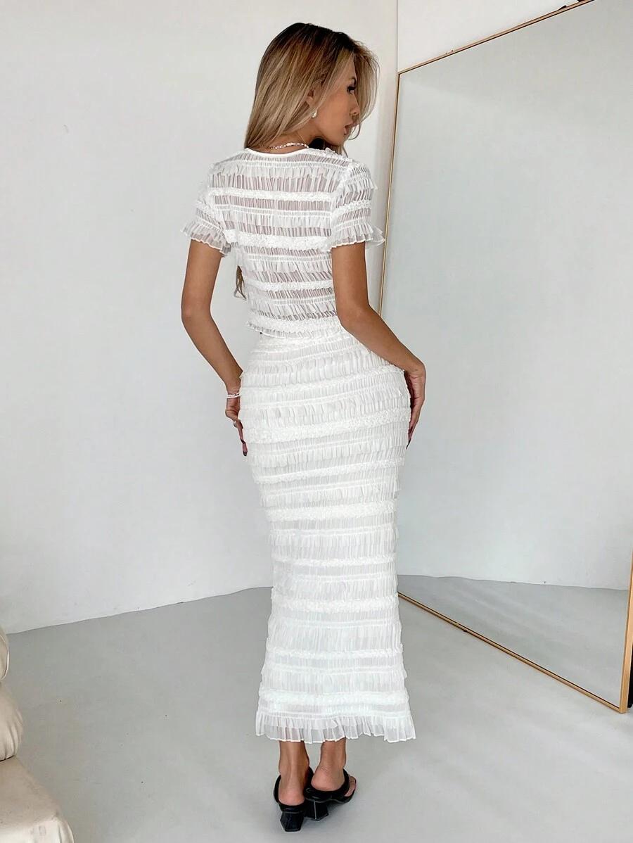 DWUCZĘŚCIOWY ELEGANCKI KOMPLET DAMSKI