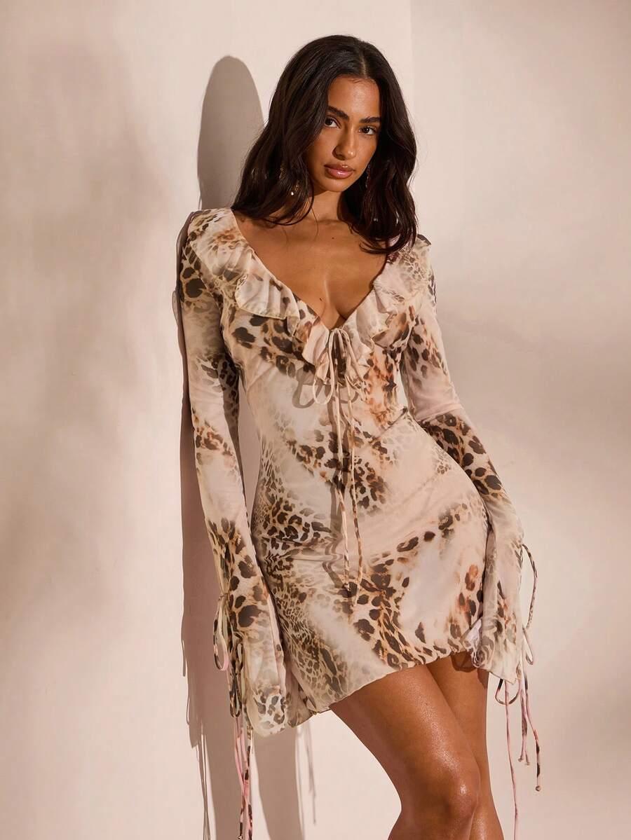 SUKIENKA ANIMAL PRINT