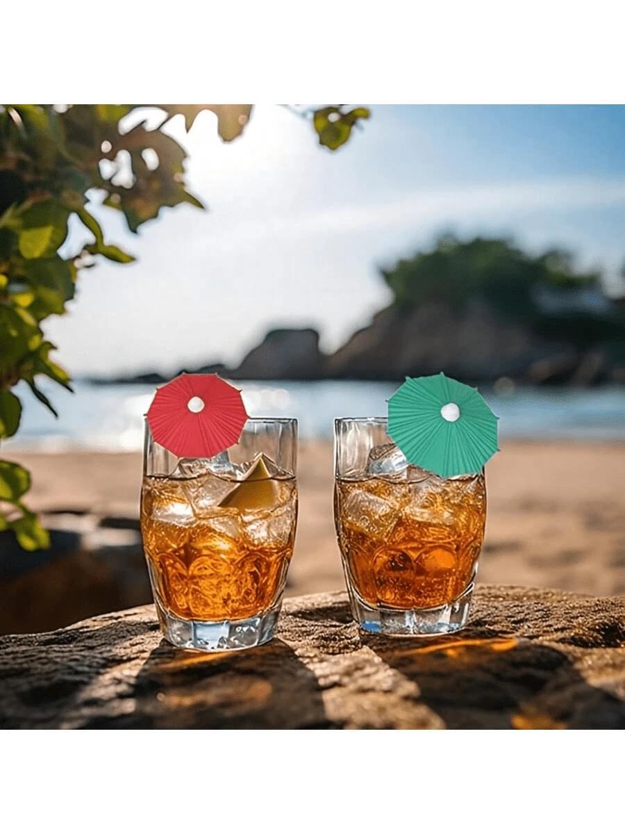 dekoracje koktajlowe parasolki 4 szt.