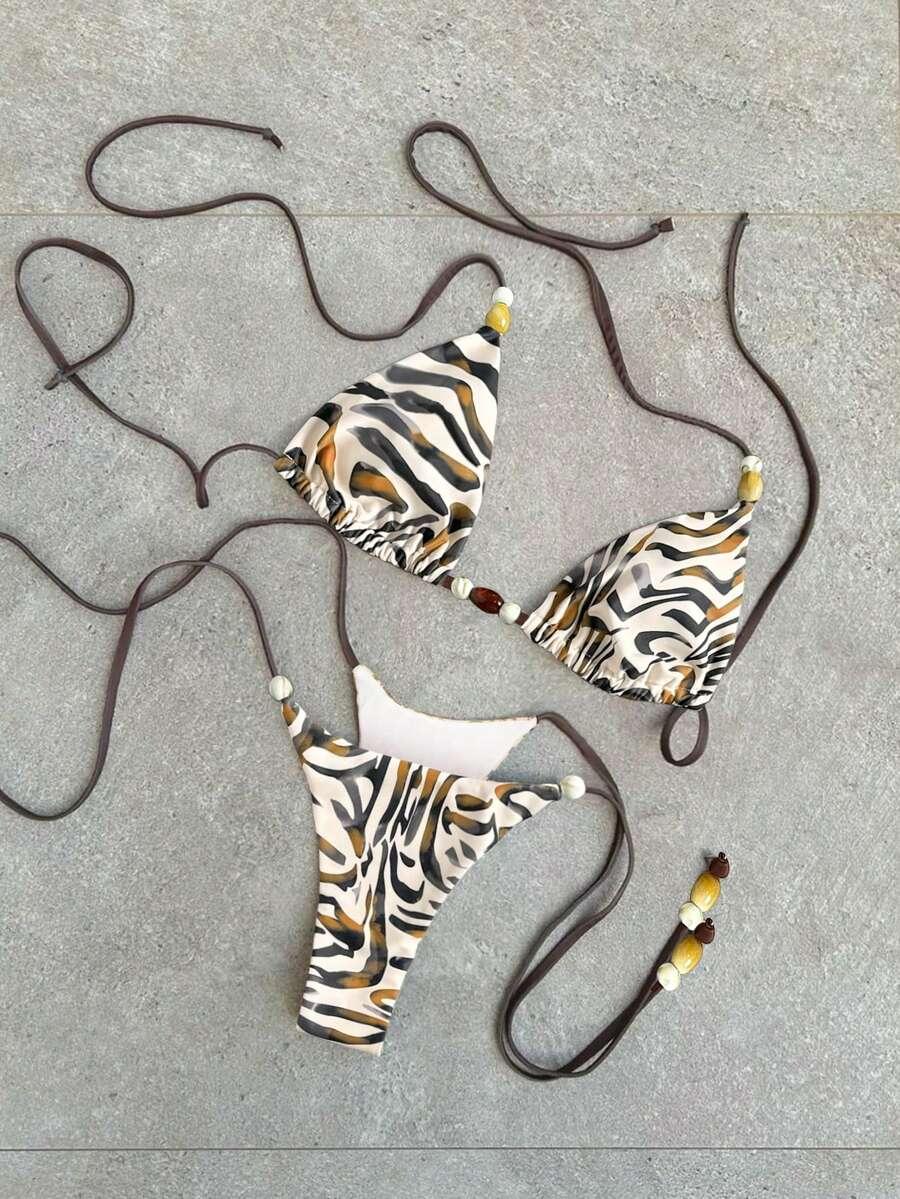 GÓRA OD BIKINI ANIMAL PRINT