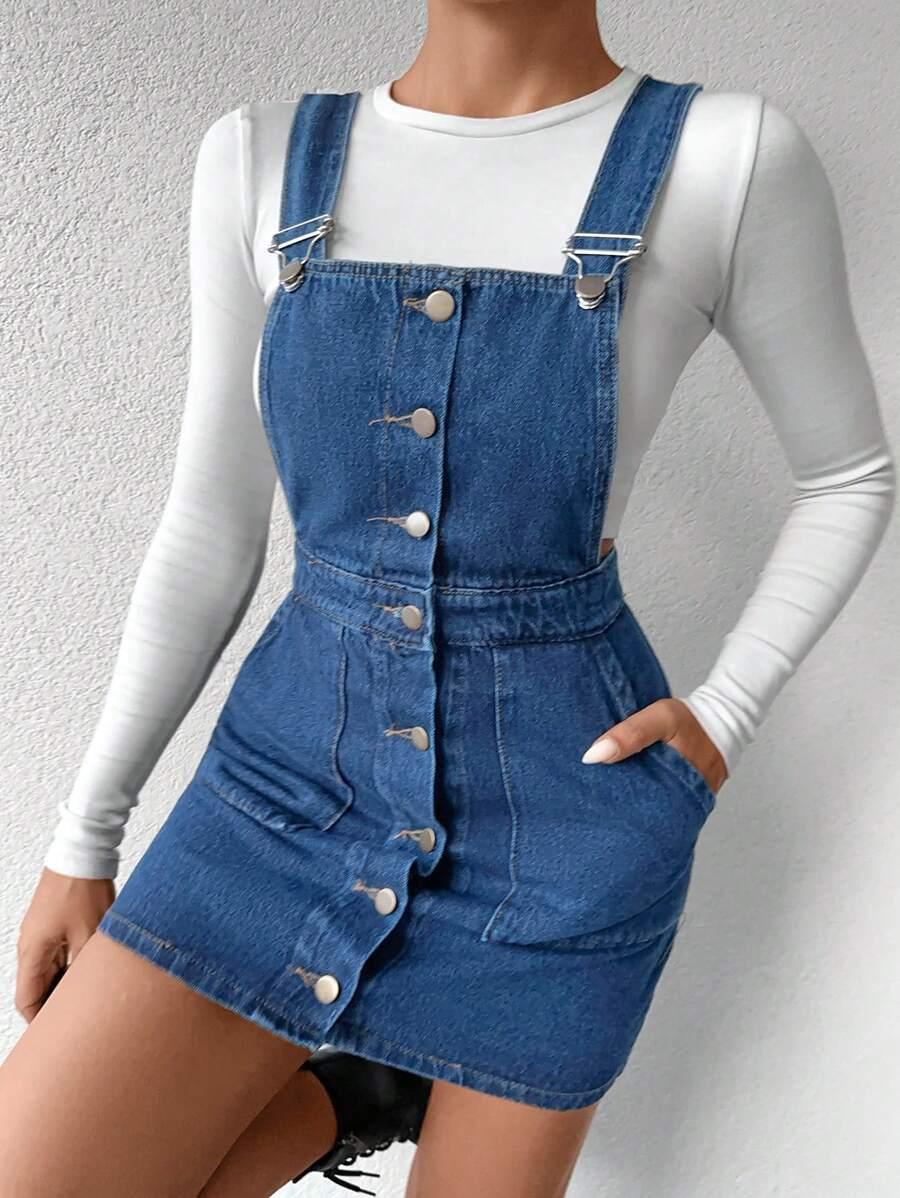 JEANSOWA MINI SUKIENKA