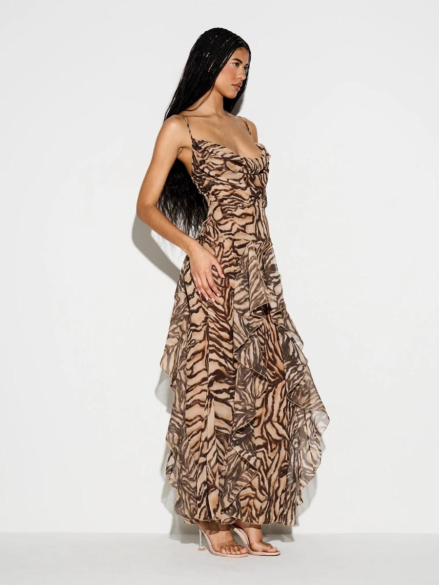 maxi sukienka print