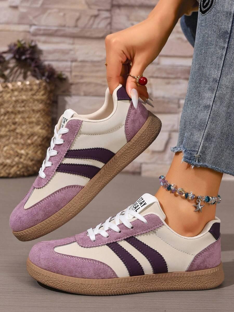 fioletowe buty sportowe 
