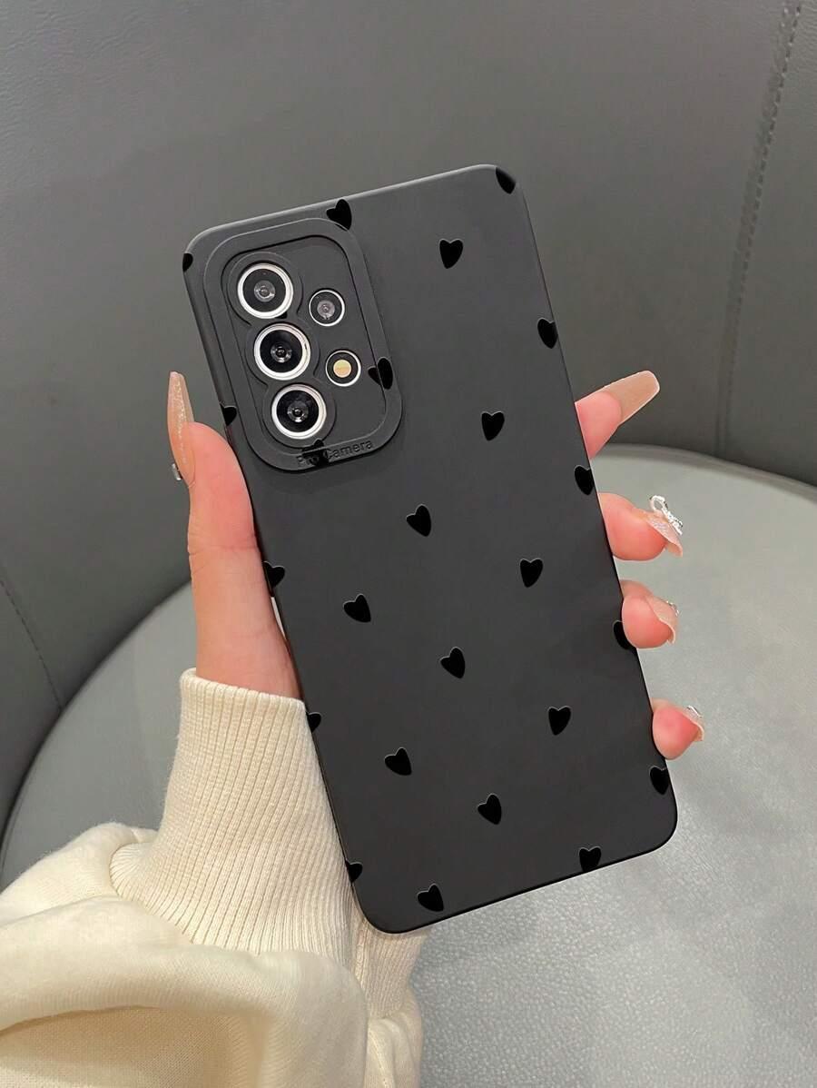 czarne etiu na telefon Xiaomi redmi note 13 pro serca