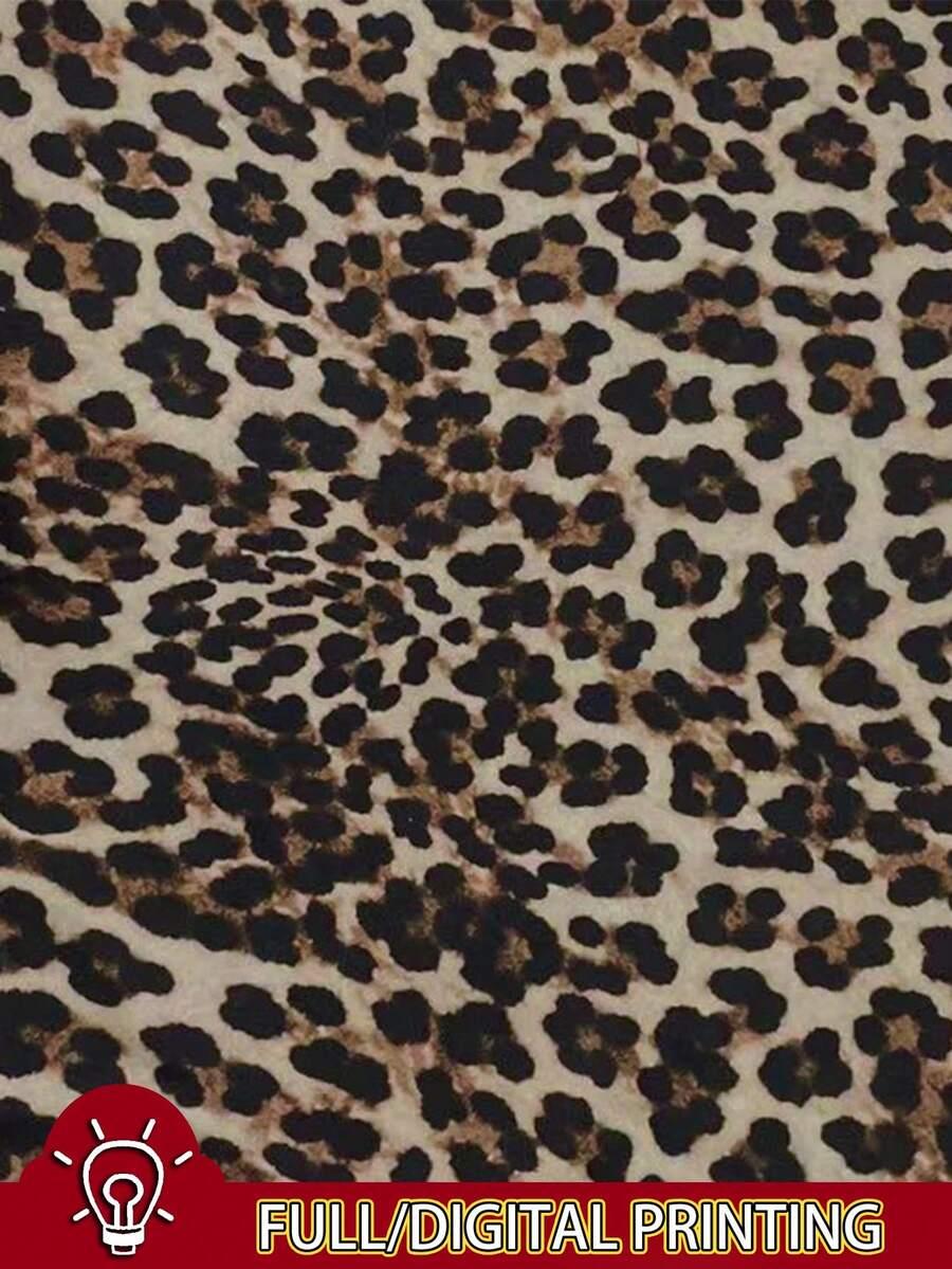 top na ramiączkach animal print
