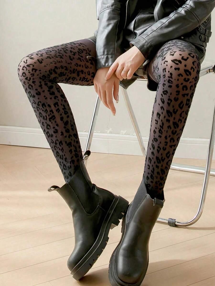 OCIEPLANE RAJSTOPY ANIMAL PRINT