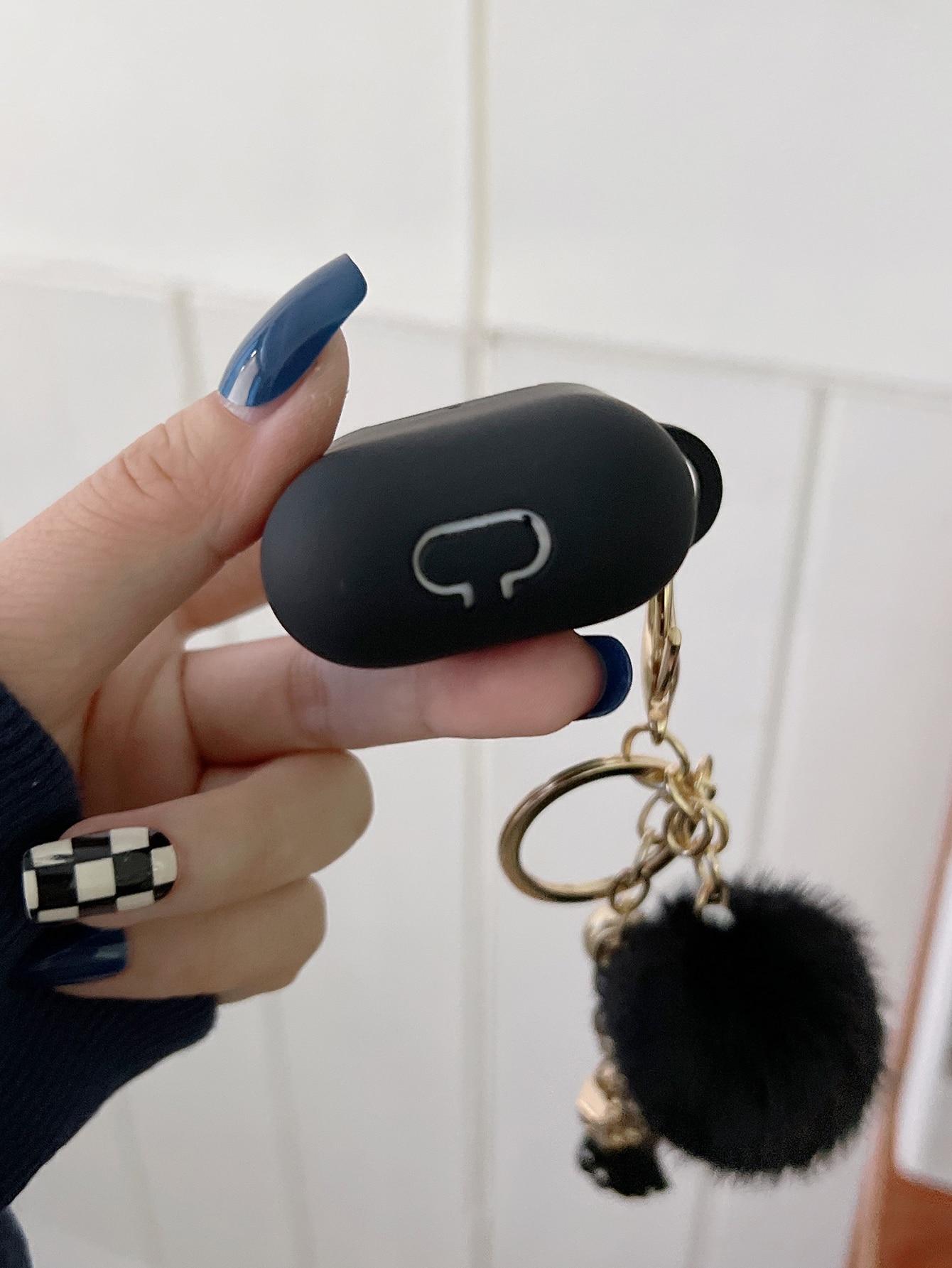 etui na słuchawki airpods 1/2 z brelokiem