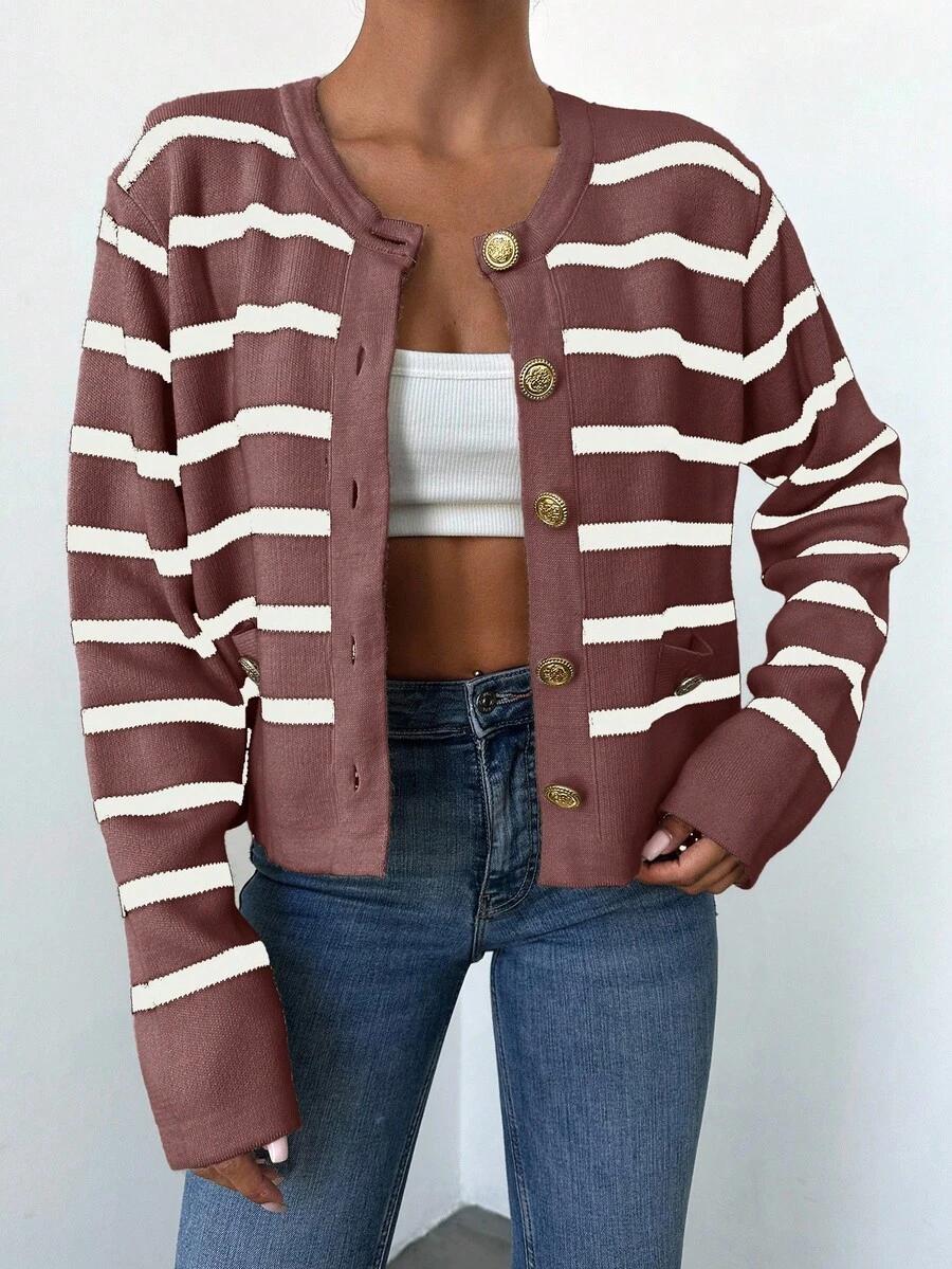 SWETER DAMSKI ROZPINANY W PASKI