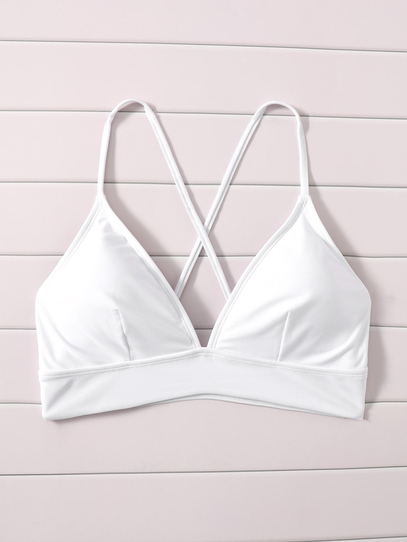 biała góra od bikini