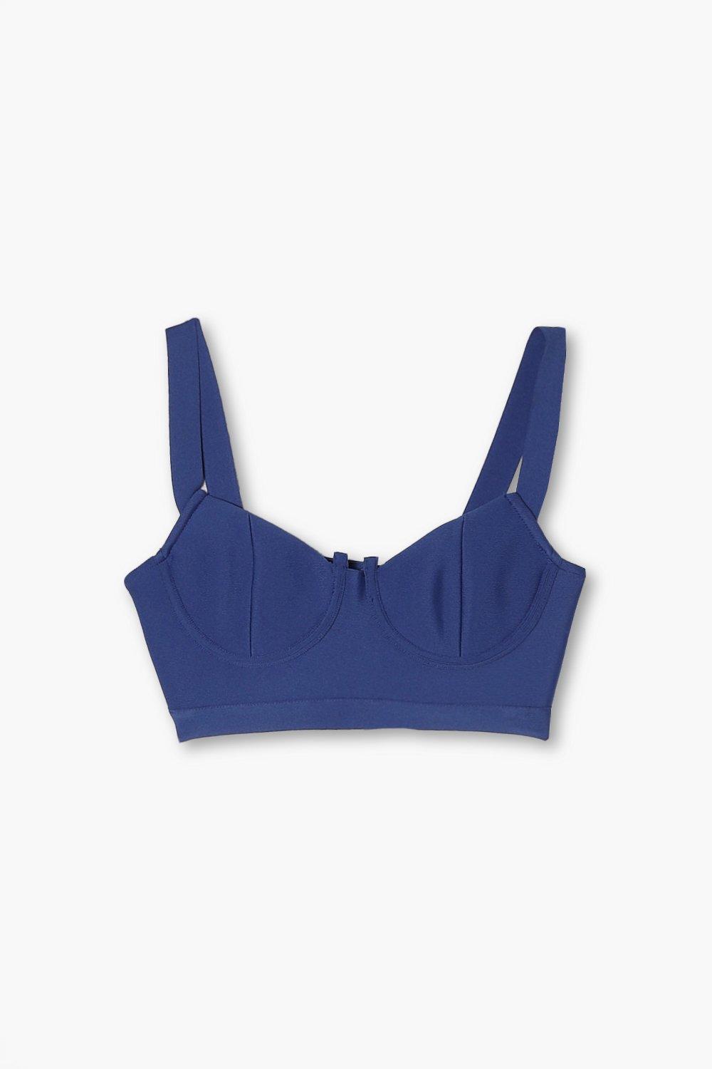 NIEBIESKI TOP BRALET