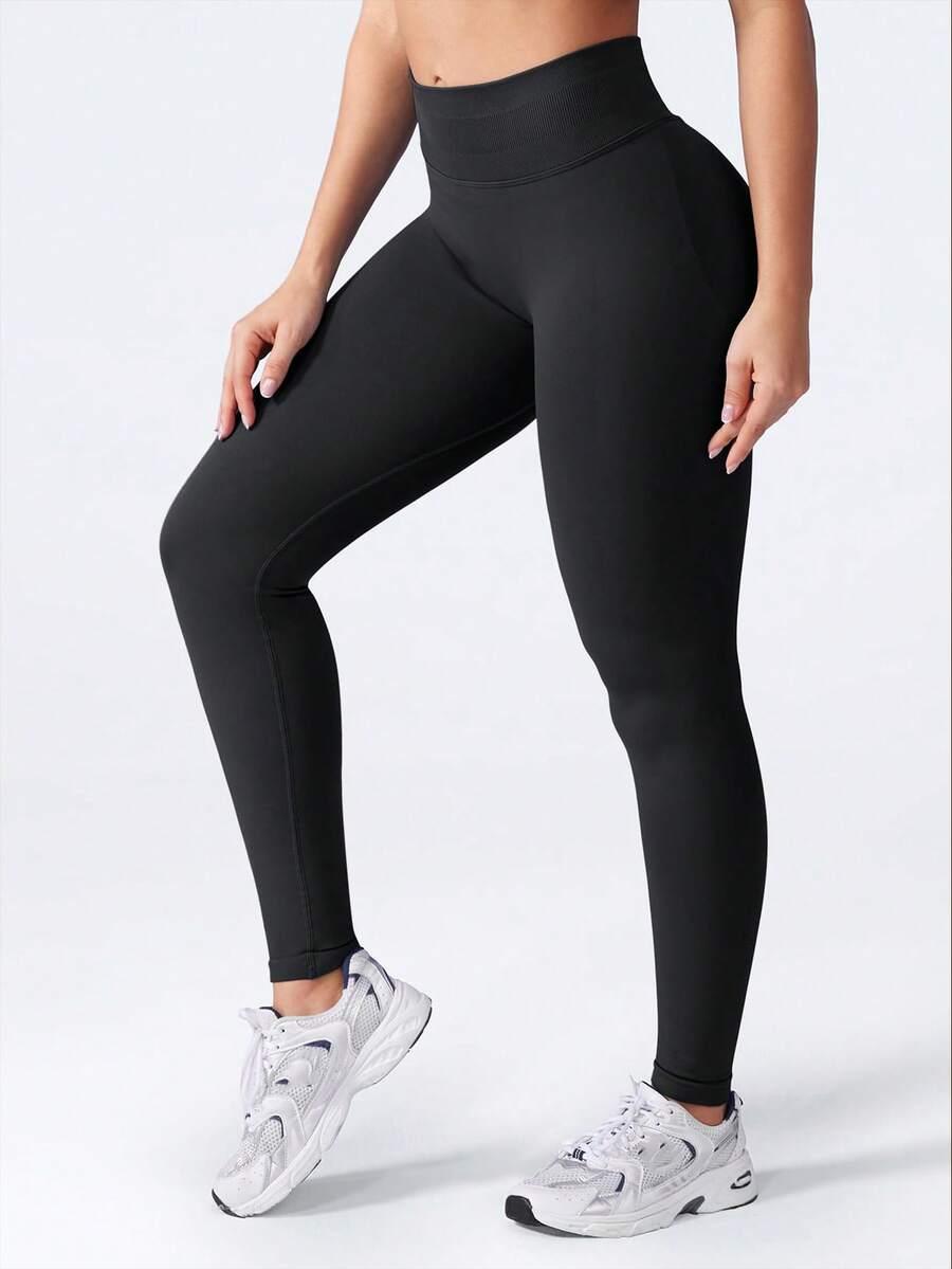 CZARNE LEGGINSY WYSOKI STAN