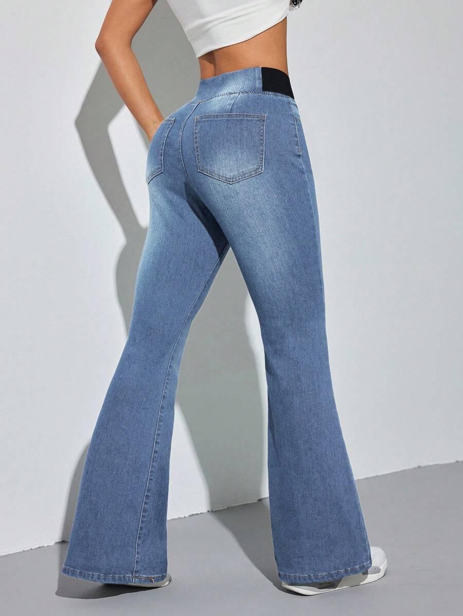 NIEBIESKIE SPODNIE JEANS