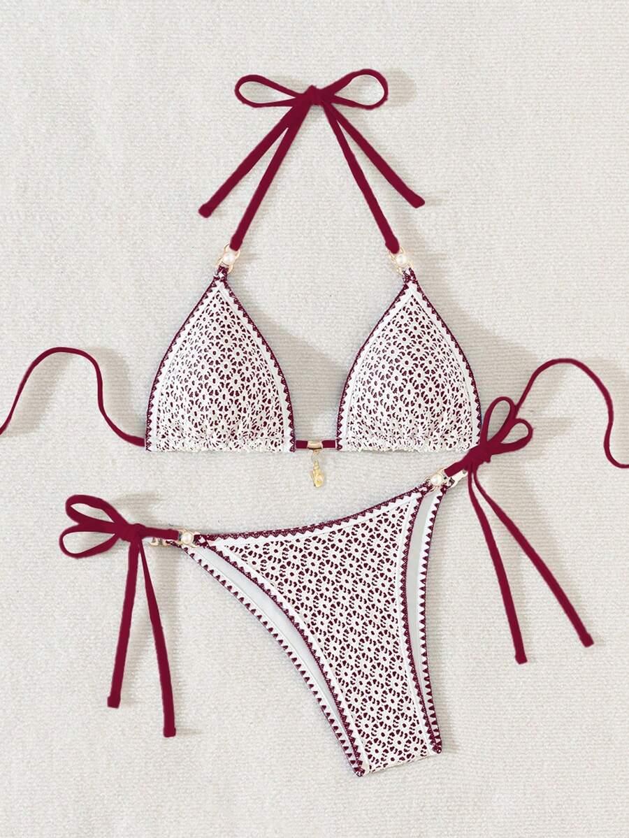 WIĄZANE BIKINI DWUCZĘŚCIOWE