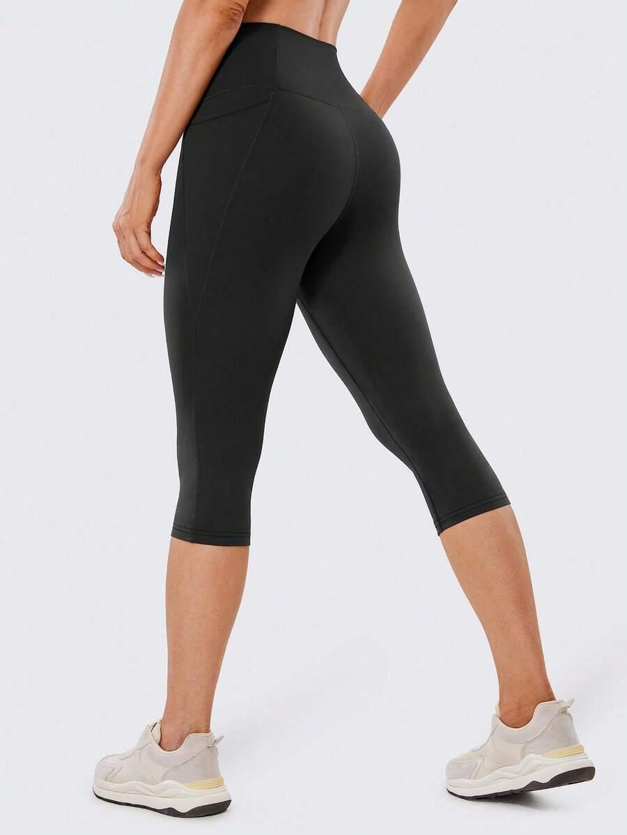 CZARNE LEGGINSY KIESZENIE