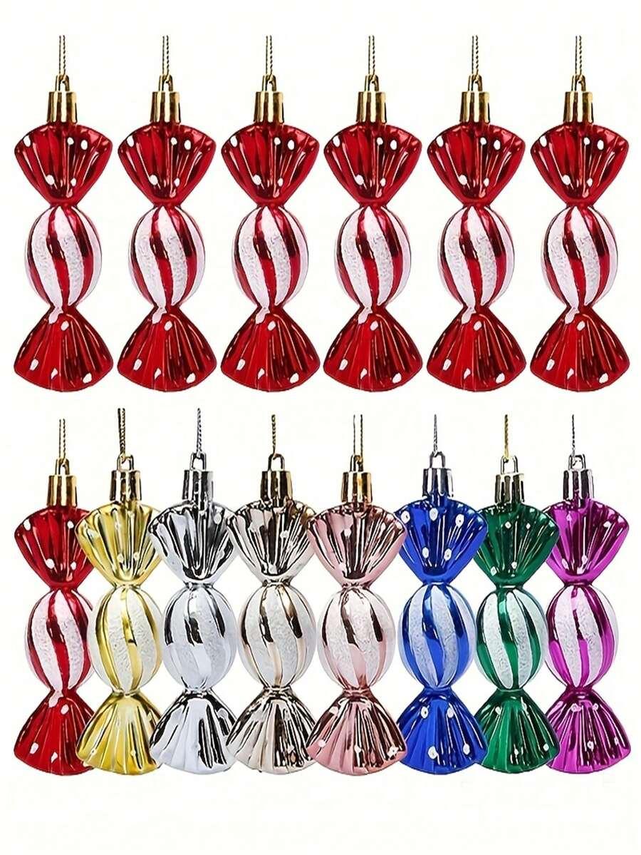 bombki choinkowe cukierki 6-pack