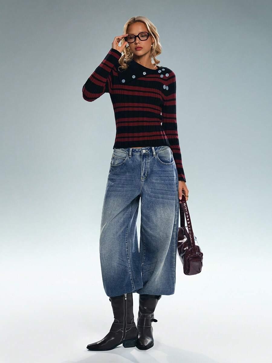 NIEBIESKIE SPODNIE JEANS