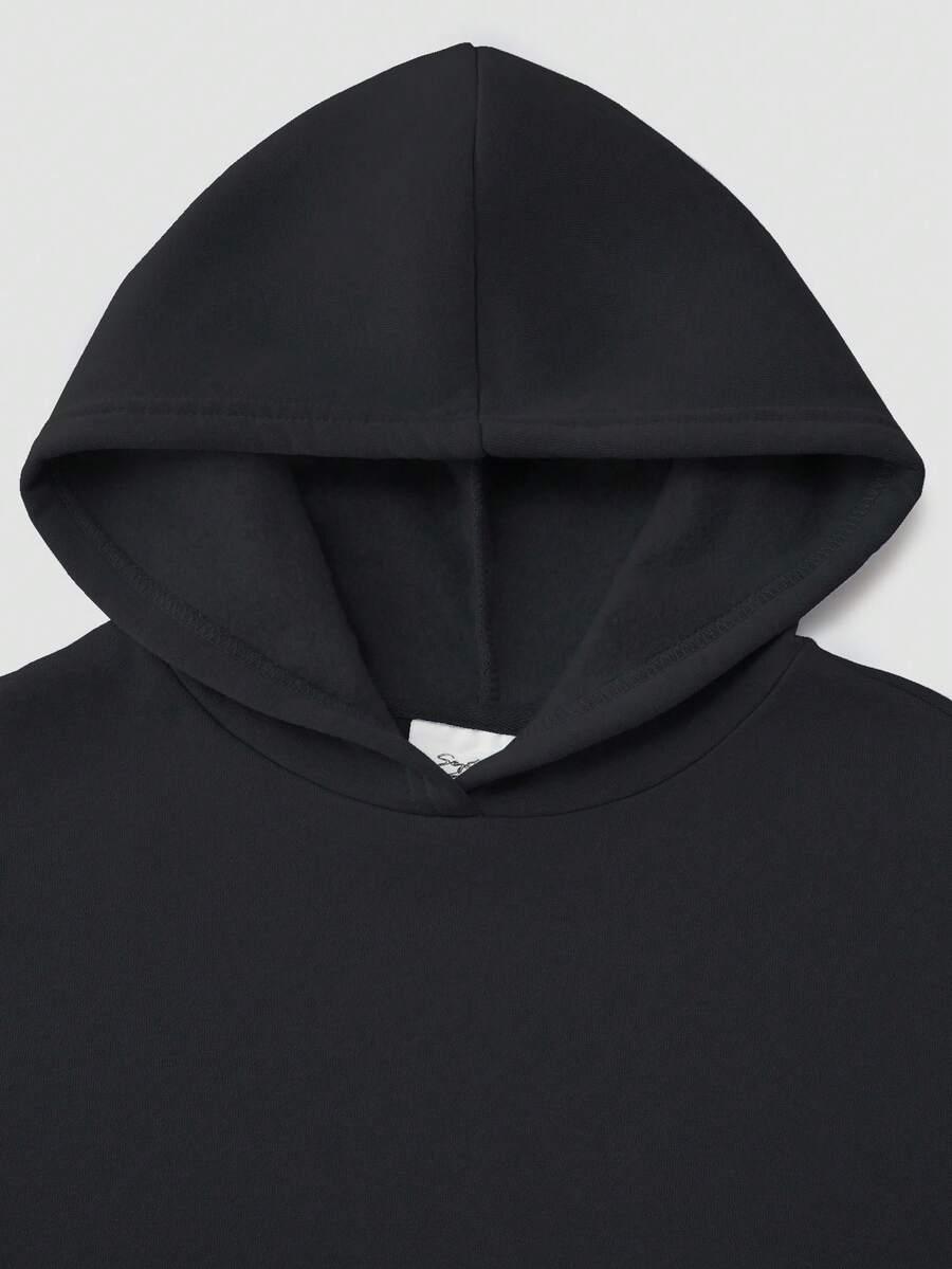 CZARNA BLUZA NADRUK 