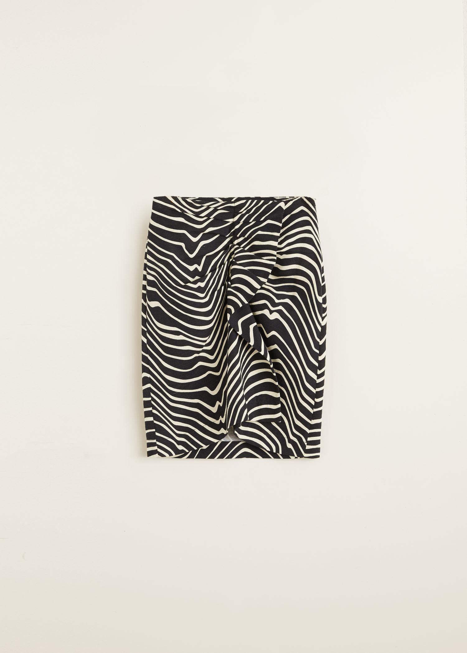 SPÓDNICA ZEBRA PRINT