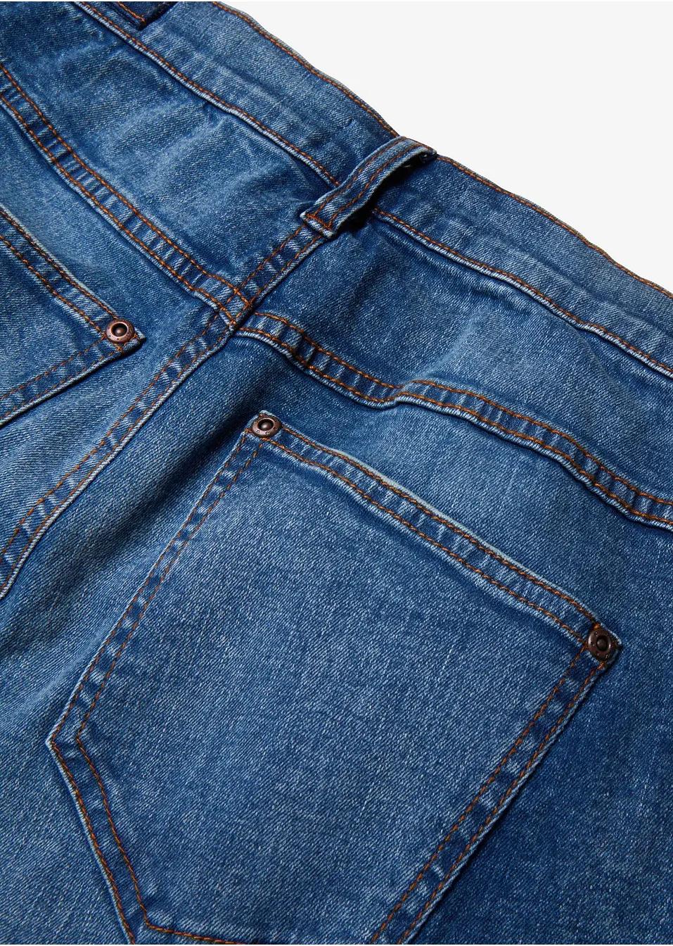 JEANSY PLUS SIZE - WYSOKI STAN BAWEŁNIANE PROSTE NOGAWKI