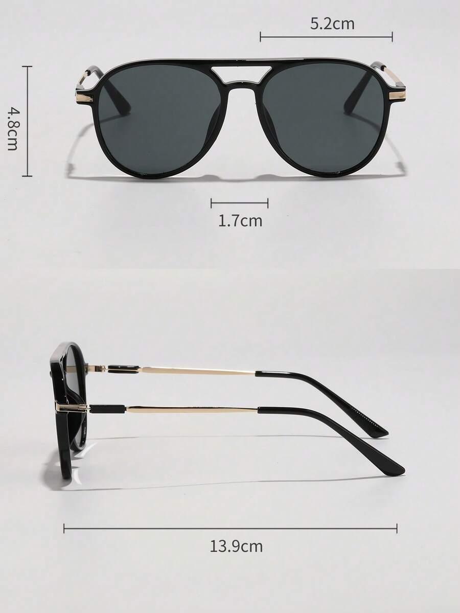 CZARNE OKULARY PRZECIWSŁONECZNE AVIATOR