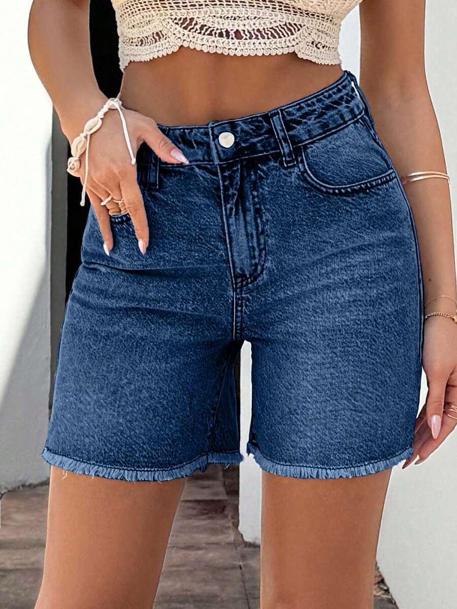 SPODENKI JEANSOWE DAMSKIE