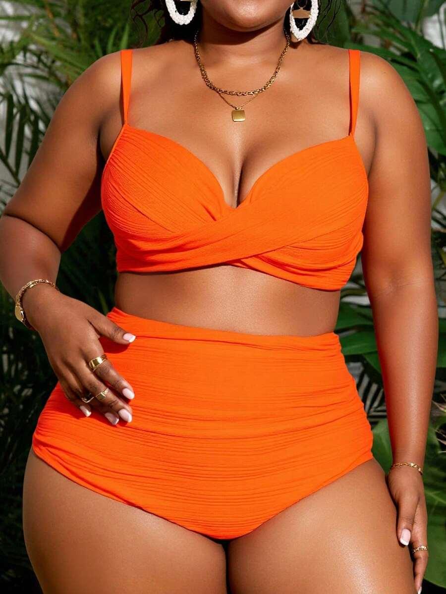 pomarańczowa gór od bikini 