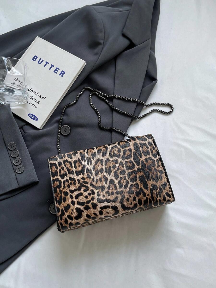 torebka naramię animal print