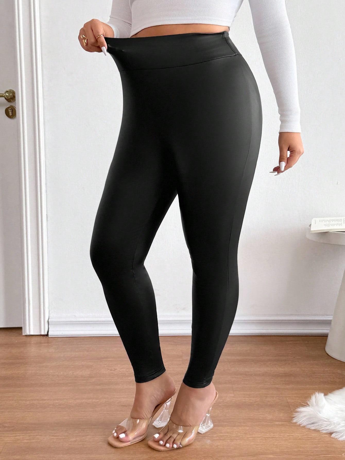 CZARNE LEGGINSY WYSOKI STAN