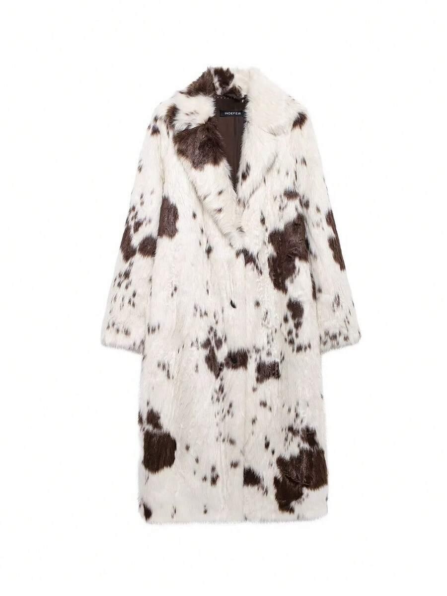 sztuczne futro animal print