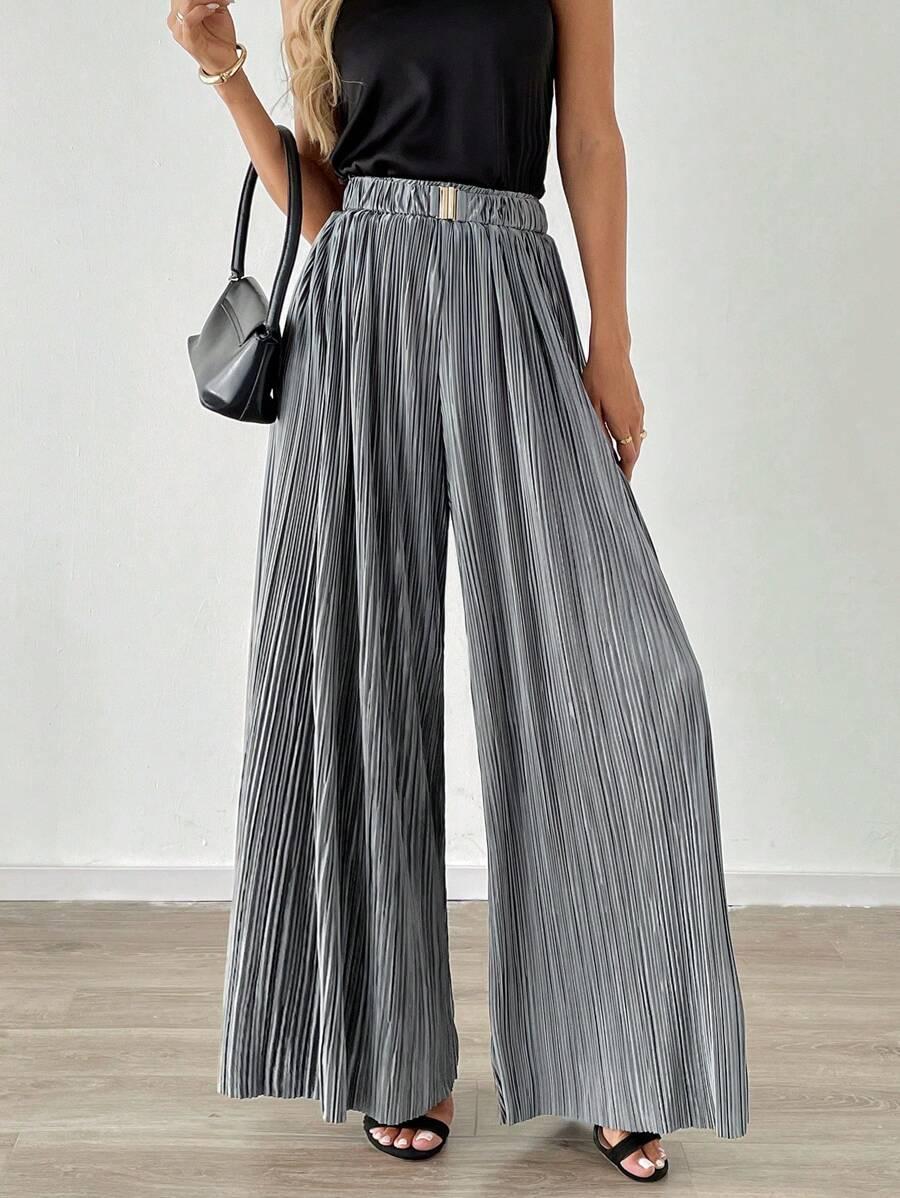 ELEGANCKIE SPODNIE DAMSKIE WYSOKI STAN