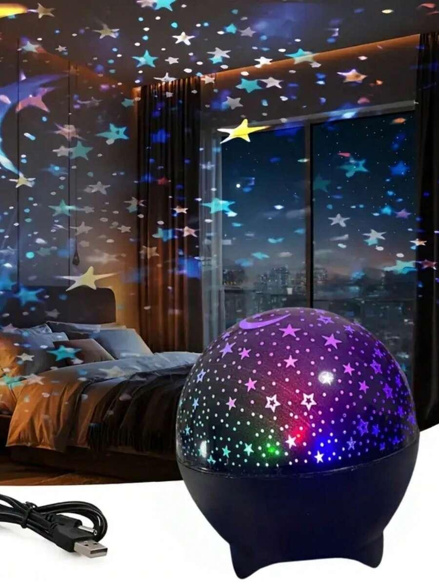 lampka nocna projektor