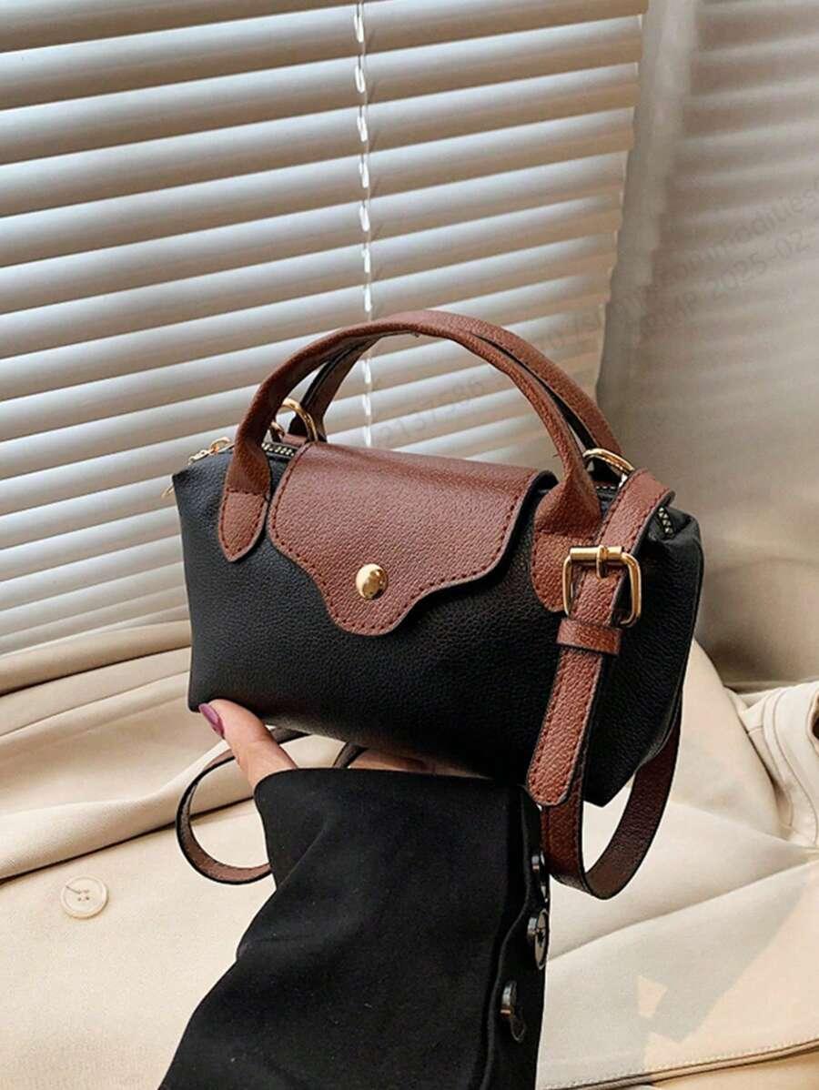 czarna mini torebka 