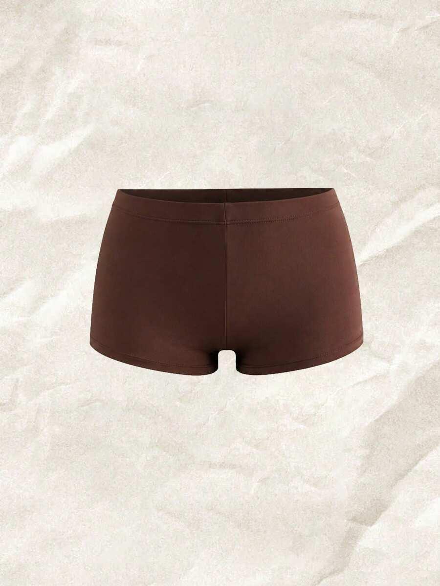 brązowy dół od bikini
