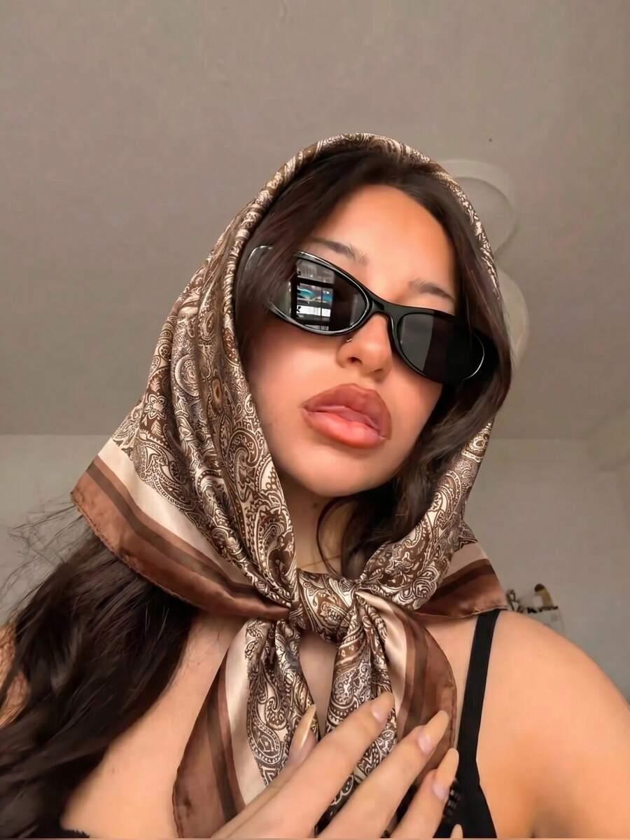 CHUSTA NA GŁOWĘ