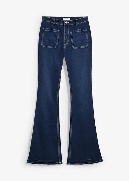 SPODNIE JEANS KIESZENIE 