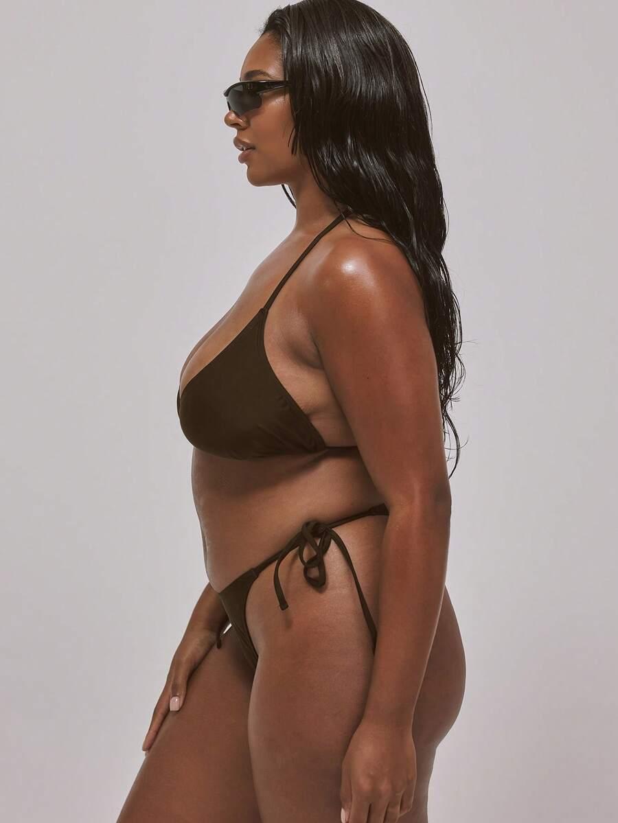 BRĄZOWY DÓŁ OD BIKINI