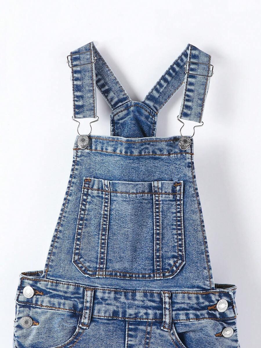 niebiskie ogrodniczki jeans