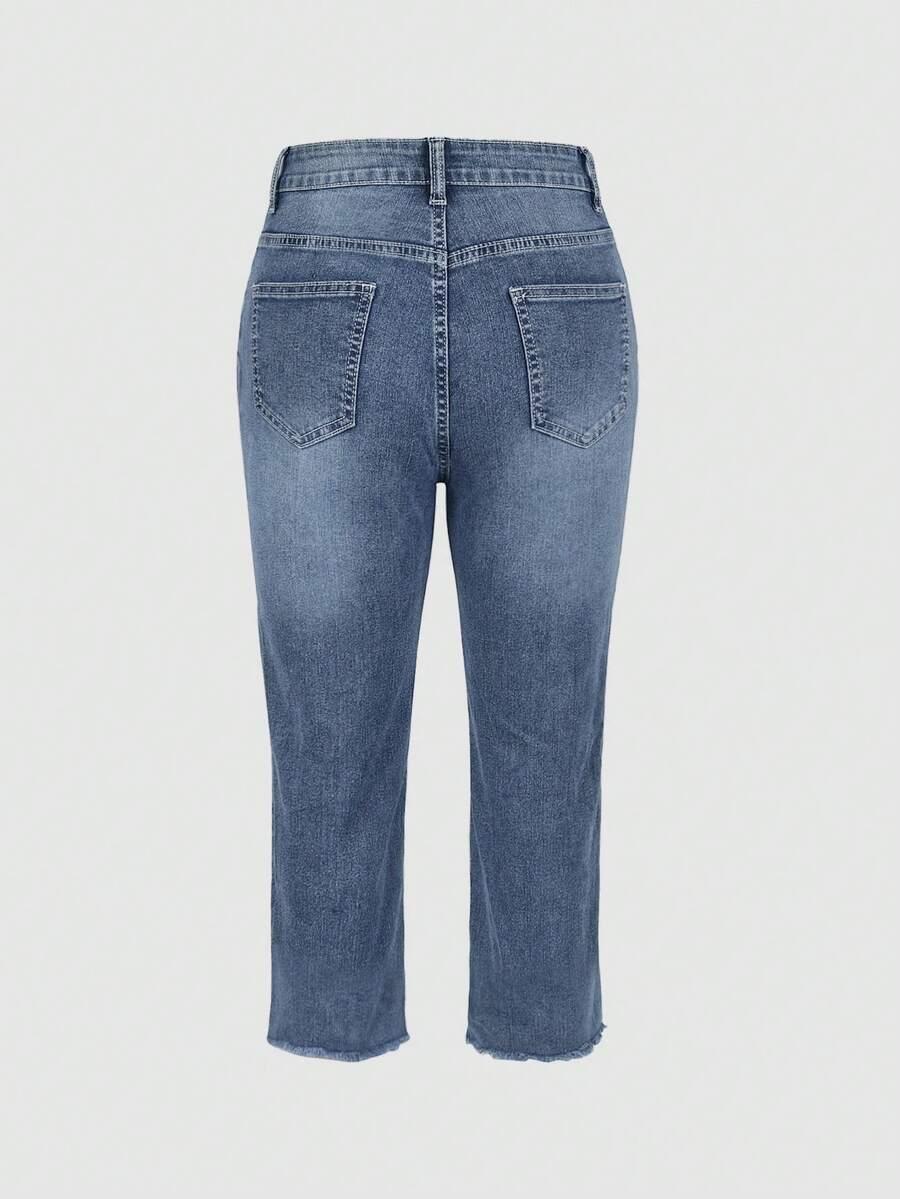 NIEBIESKIE SPODNIE JEANS