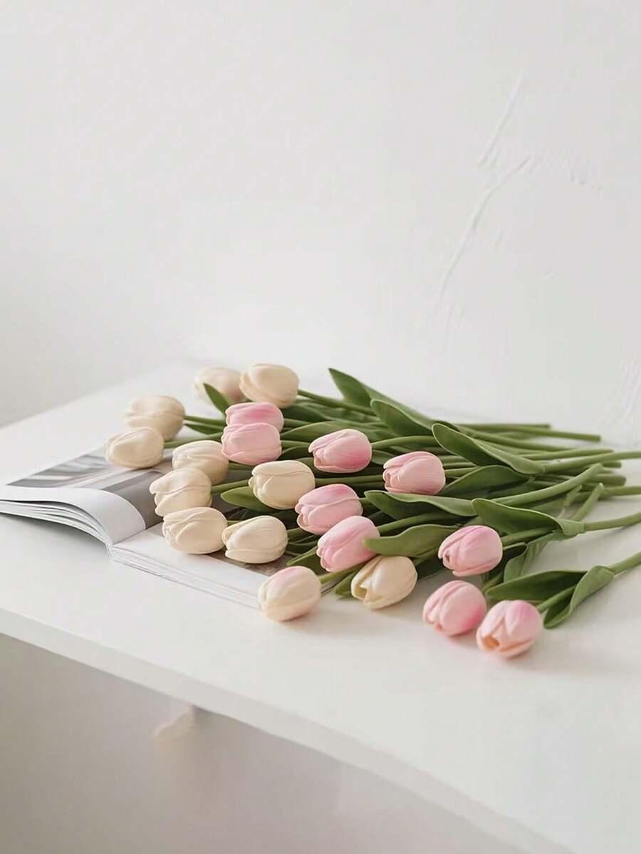 sztuczne kwiaty tulipan 16-pack