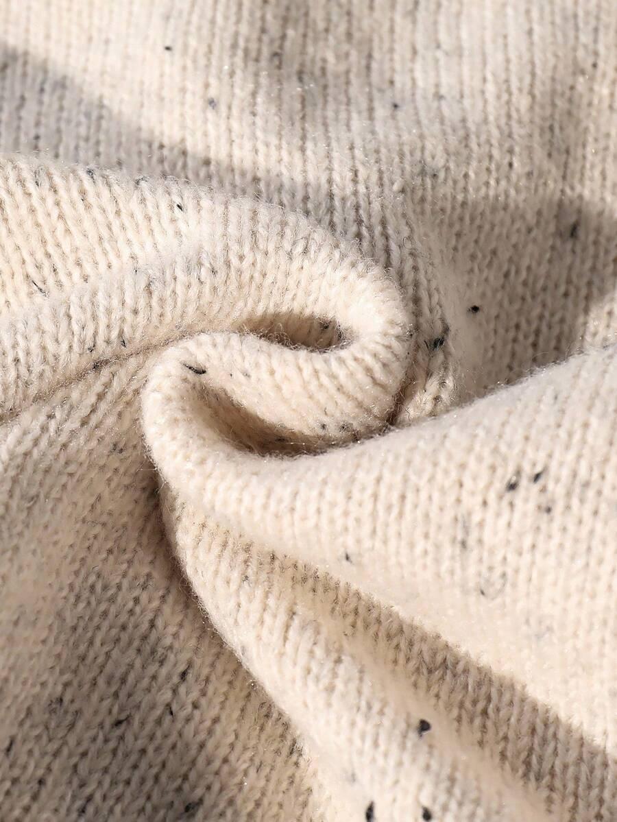 dzianinowy sweter wzór
