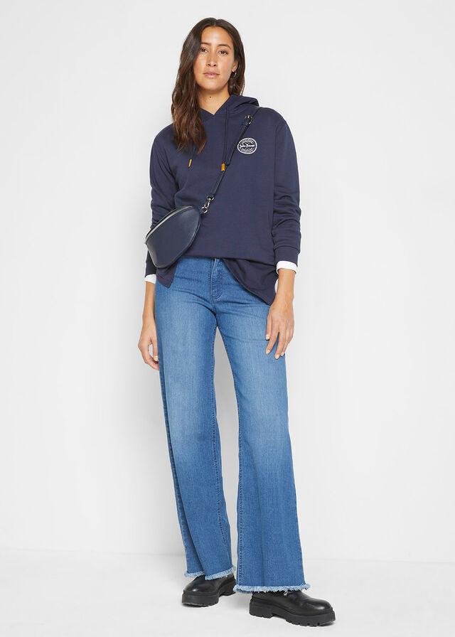NIEBIESKIE SPODNIE JEANS