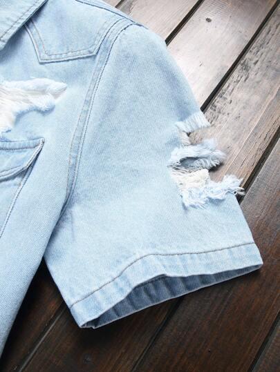 niebieska koszula jeans